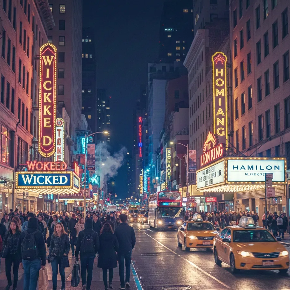Broadway de nuit
