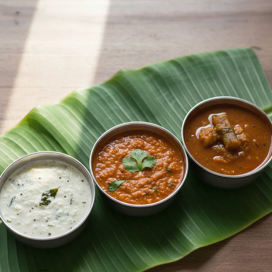Accompagnements pour dosa