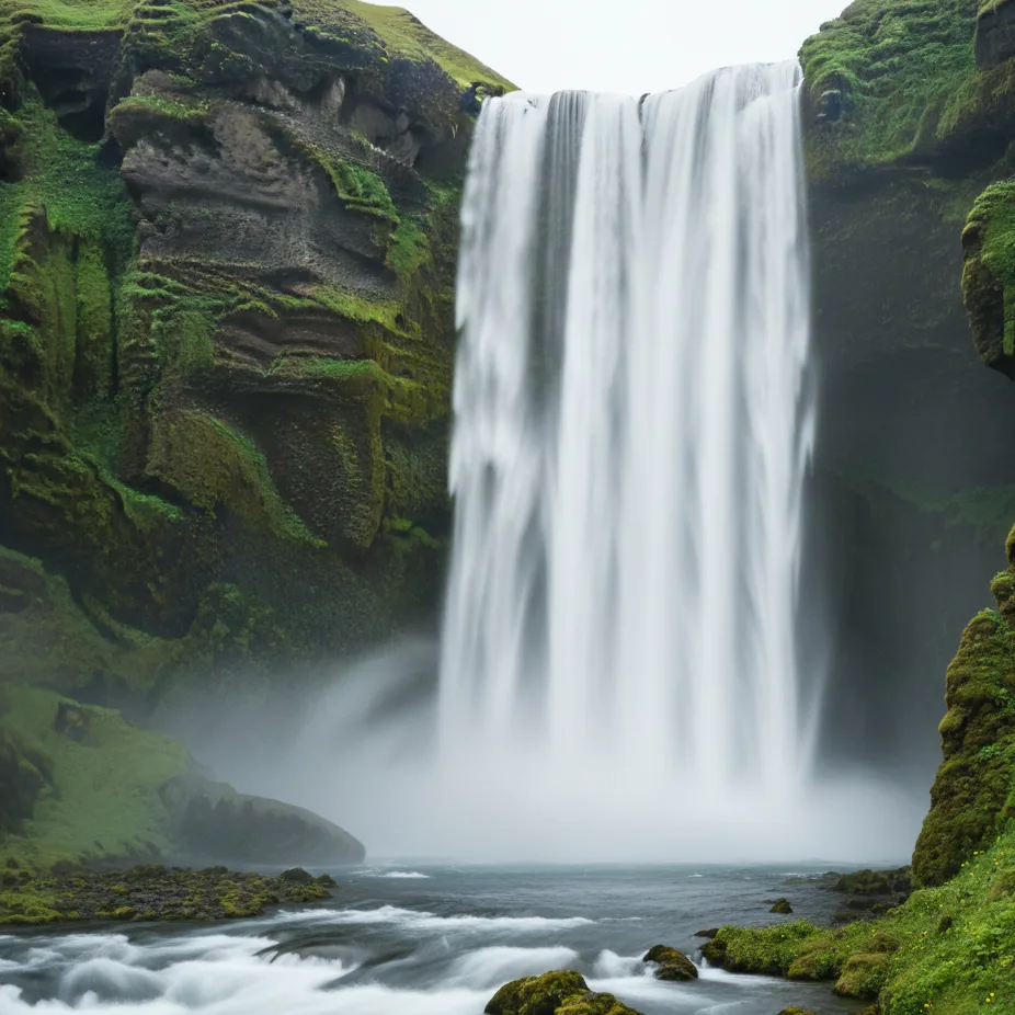 Cascade Islande Skogafoss Dettifoss