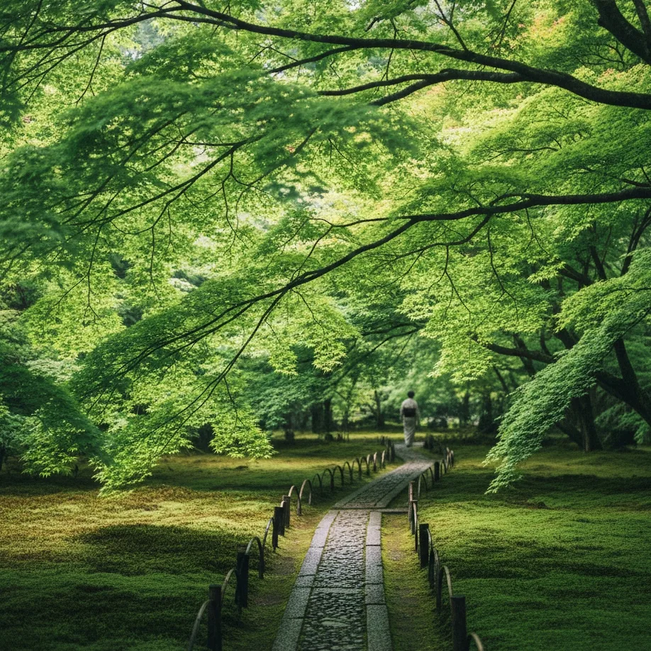 Shinnyodo Kyoto mousses et érables