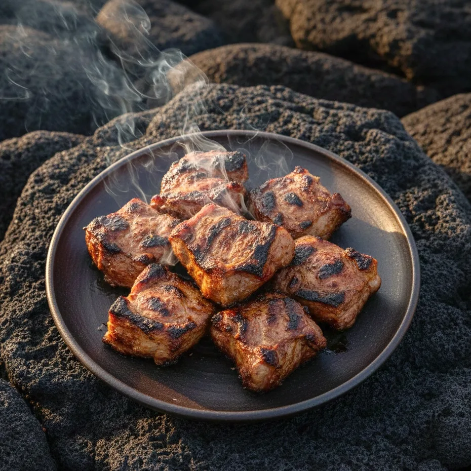 Chèvre grillée des Marquises