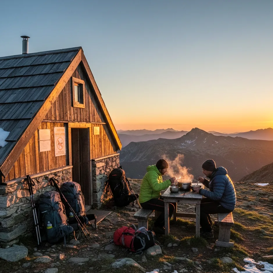 Refuge de crête à Rila