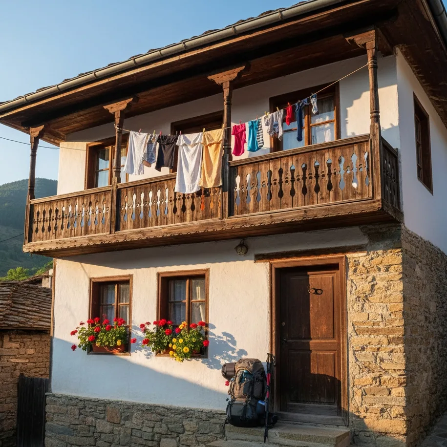 Maison d’hôtes en village