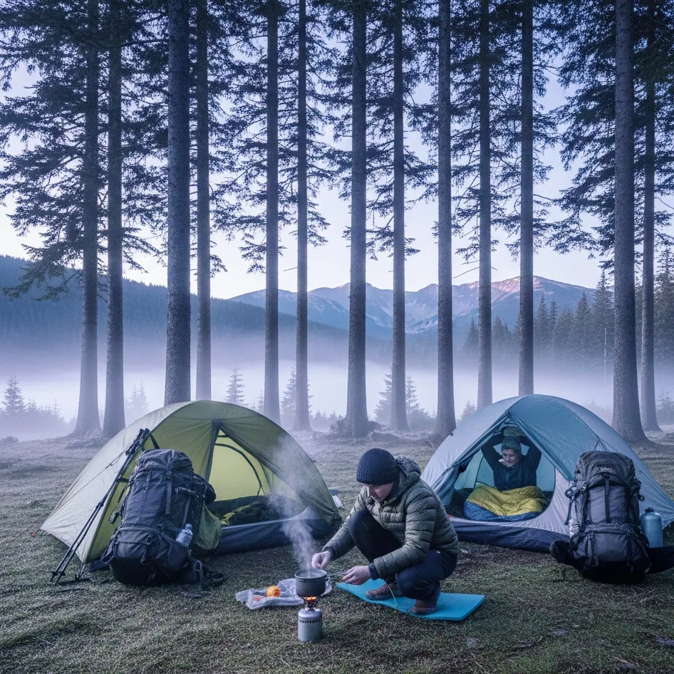 Camping et bivouac dans le massif de Rila