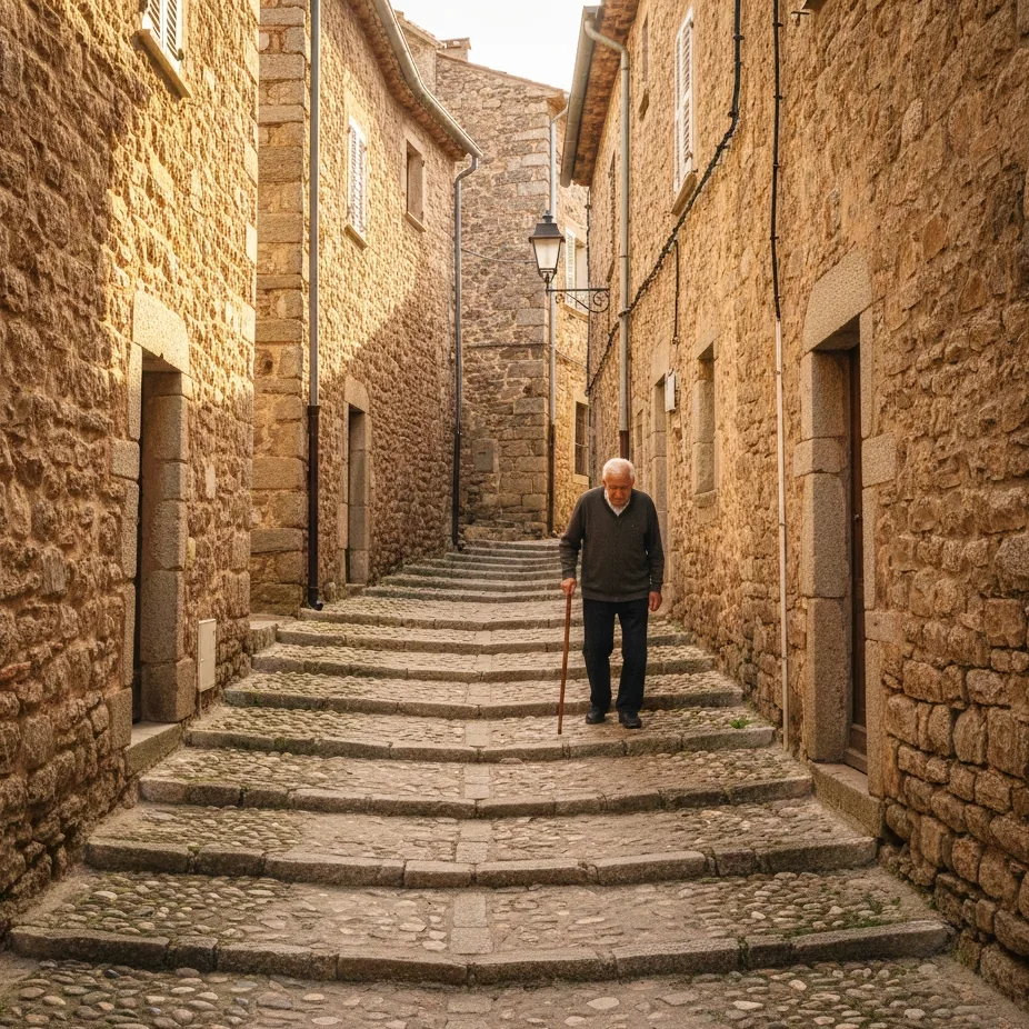 Ruelles pavées Sant Antonino