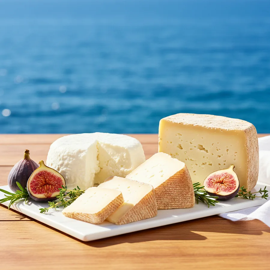 Fromages corses mer bleue