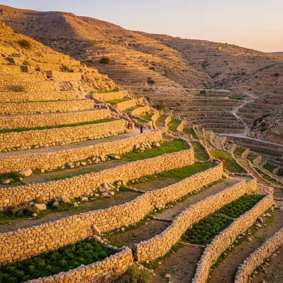 terrasses agricoles Jebel Akhdar Oman