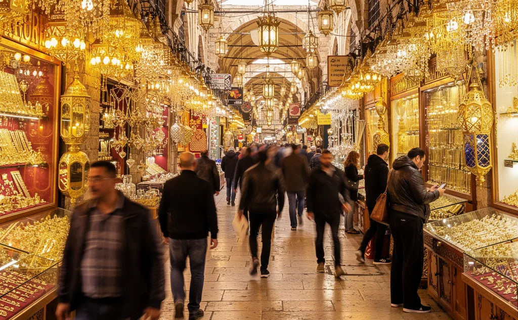 Istanbul, Bazar en tête