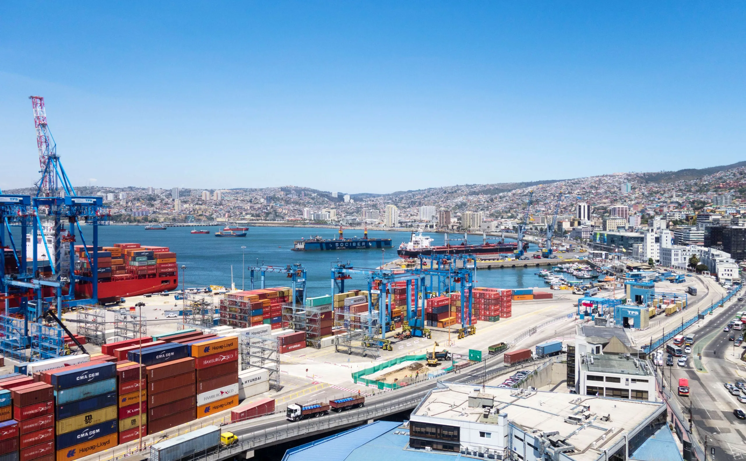 Valparaíso à vol d'oiseau